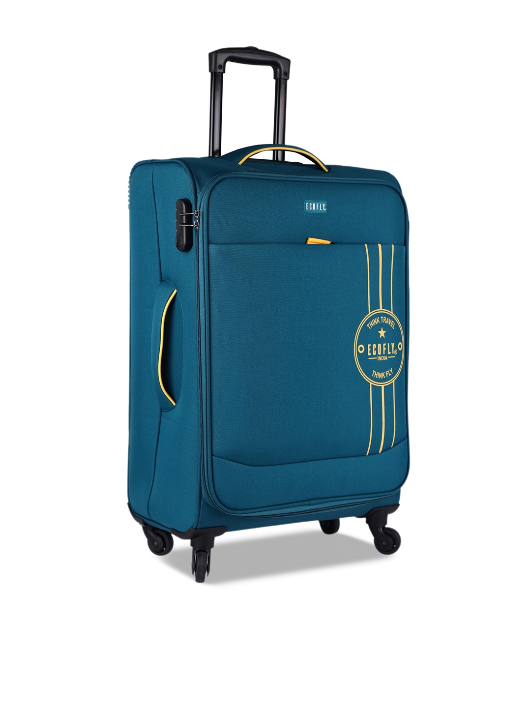 

fly Air Set Of 2 Soft-Case Trolley Bags, Teal