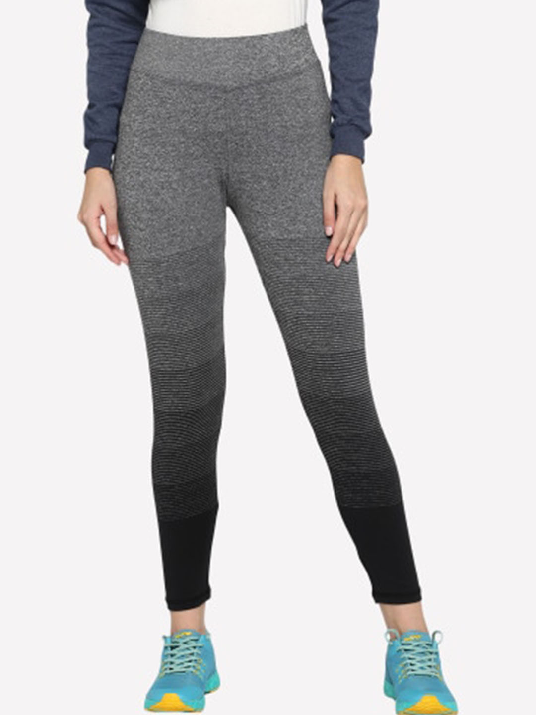 

FURO by Red Chief Women Ankle-Length Tights, Grey