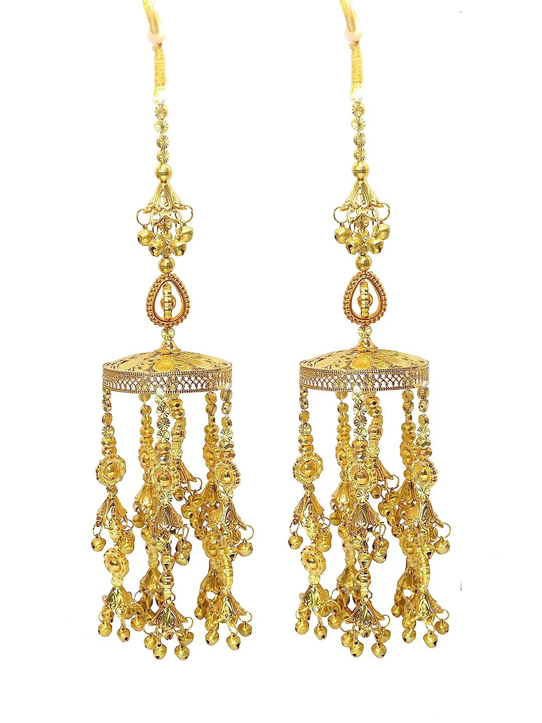 

NMII Set Of 2 Gold-Plated Beaded Kaleeras