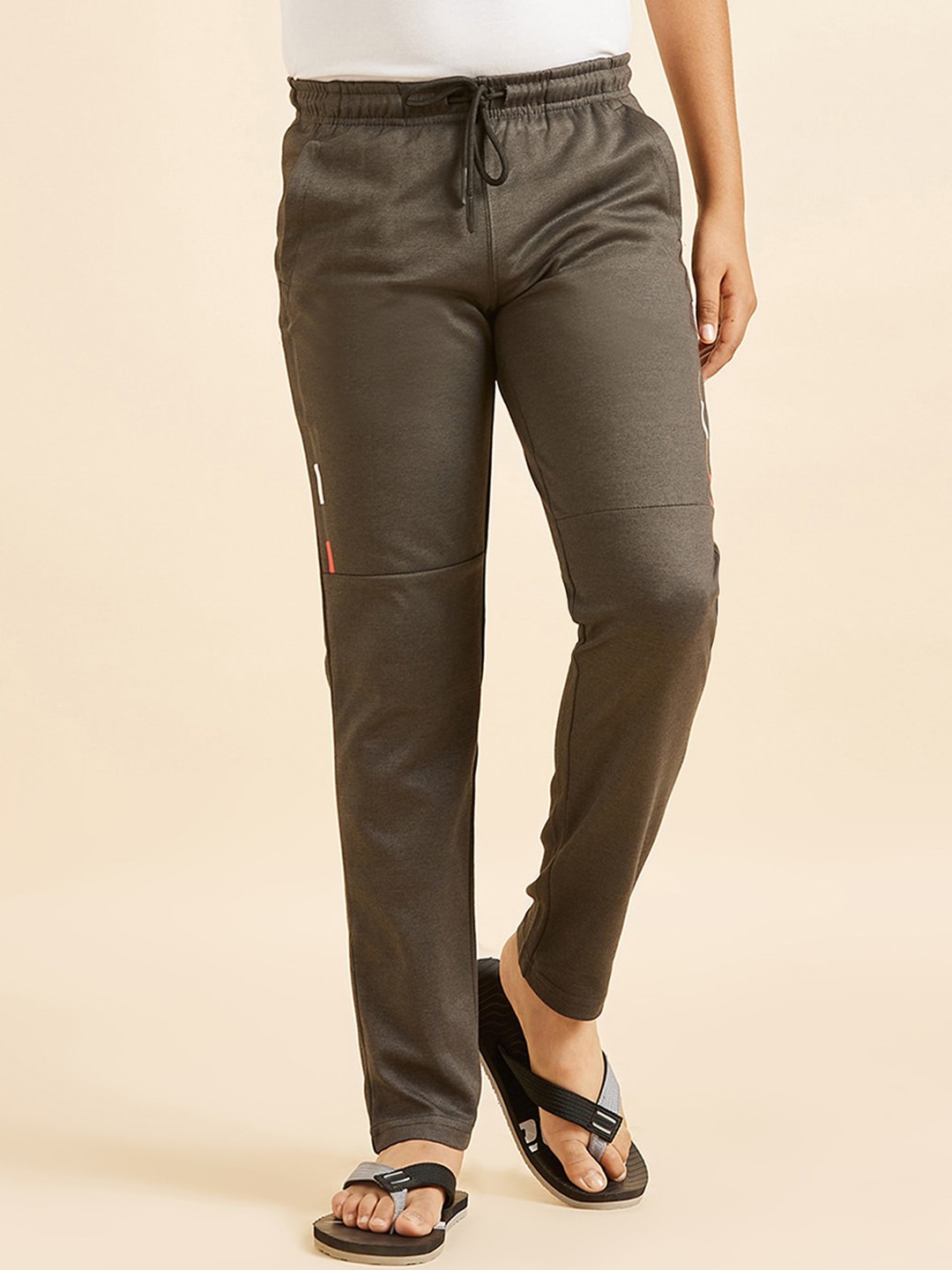 

Sweet Dreams Boys Charcoal Mid-Rise Relaxed-Fit Lounge Pants