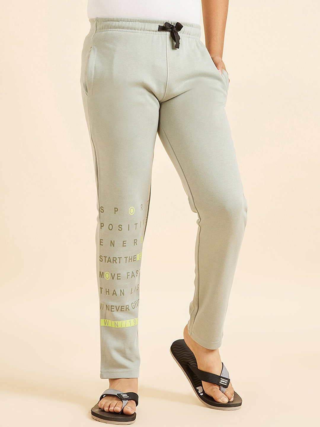

Sweet Dreams Boys Grey Mid-Rise Straight Lounge Pants