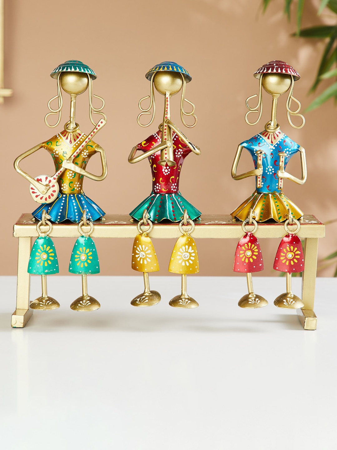 

Home Centre Beige & Blue Musicians Figurines Showpieces