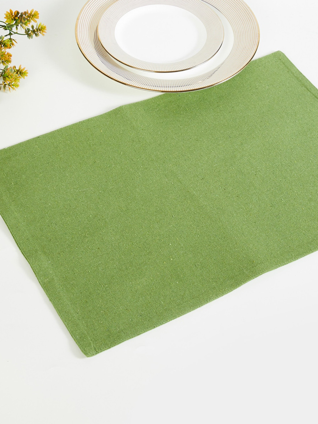

Home Centre Spinel Green Cotton Table Placemat