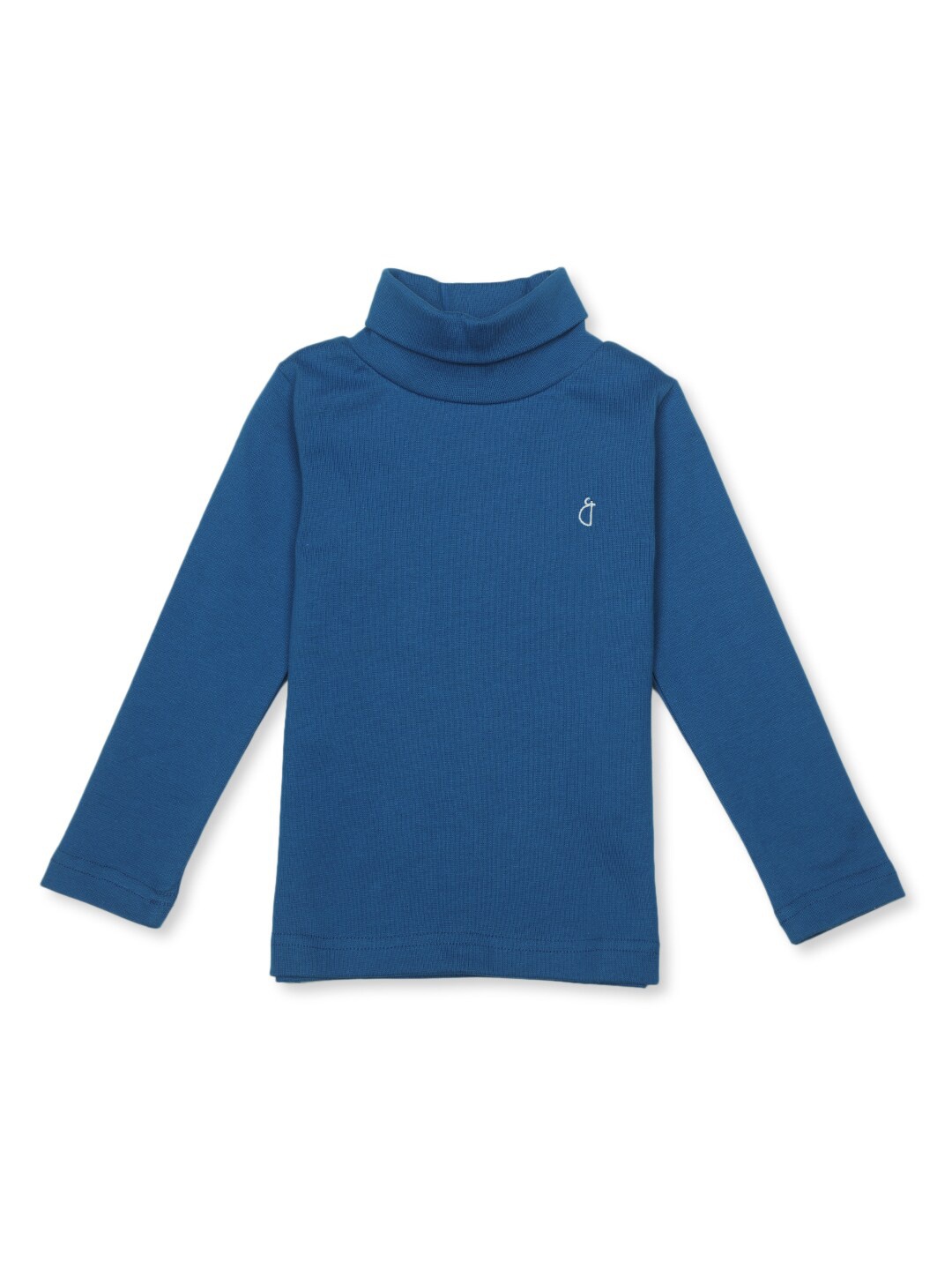 

Gini and Jony Boys Turtle Neck Long Sleeves Cotton Pullover, Blue