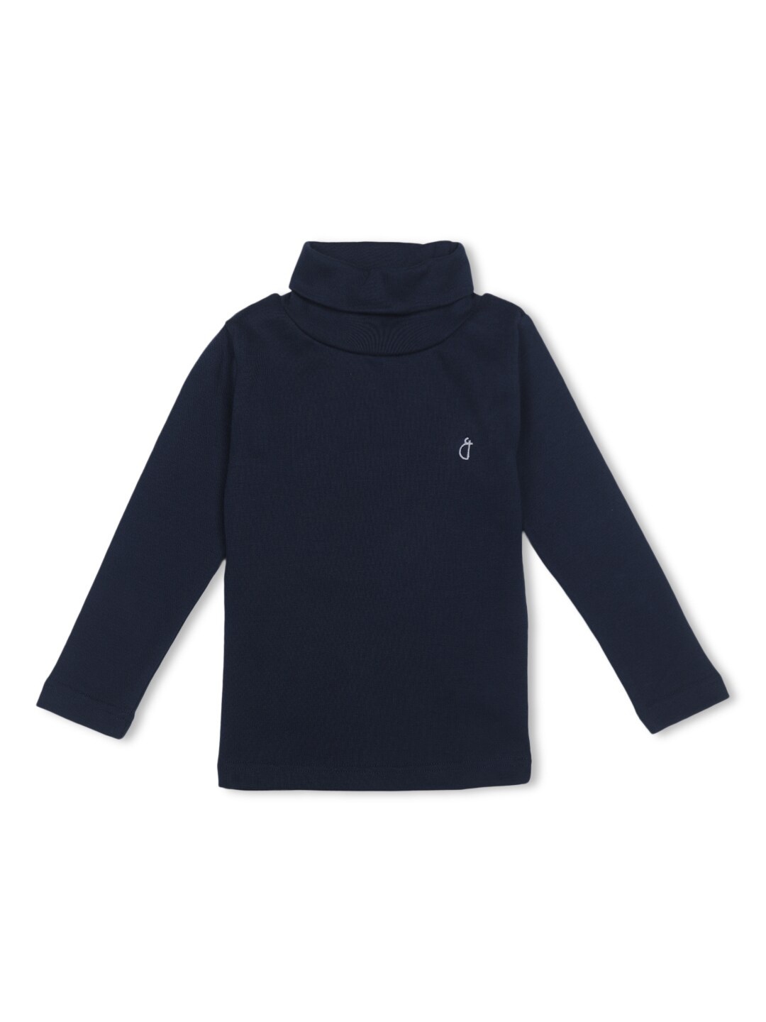 

Gini and Jony Boys Turtle Neck Cotton Pullover, Navy blue