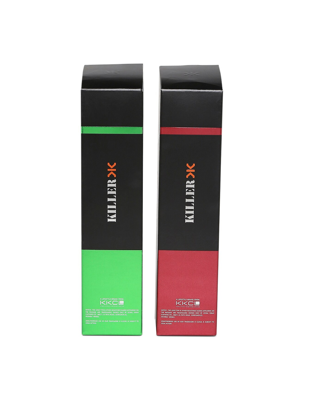 

Killer Set Of 2 Long Lasting Liquid Deodorants 150ml Each - Storm+Marine, Green