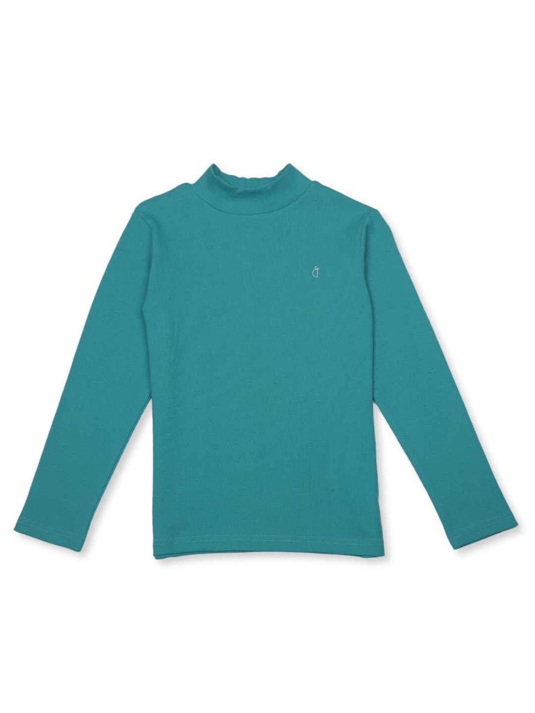 

Gini and Jony Girls Turtle Neck Cotton Pullover, Blue