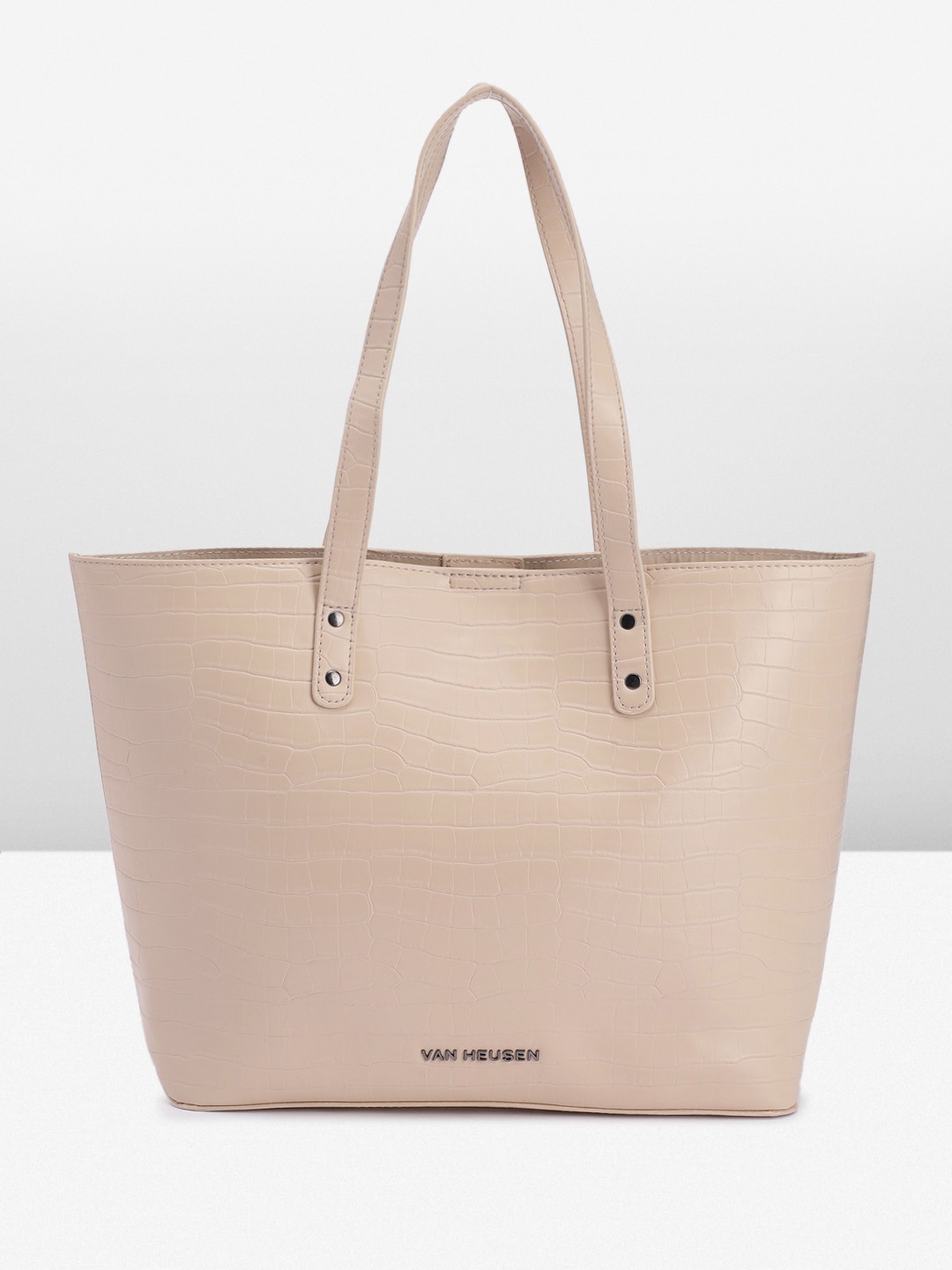 

Van Heusen Women Textured Shoulder Bag, Cream