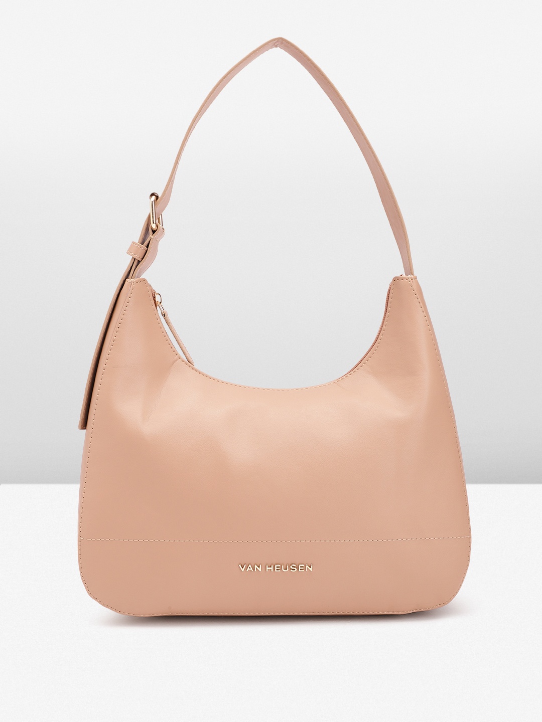 

Van Heusen Women Solid Hobo Bag, Beige