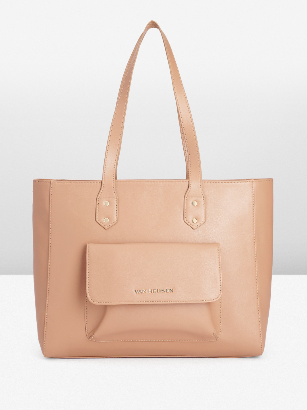 

Van Heusen Women Solid Shoulder Bag, Beige