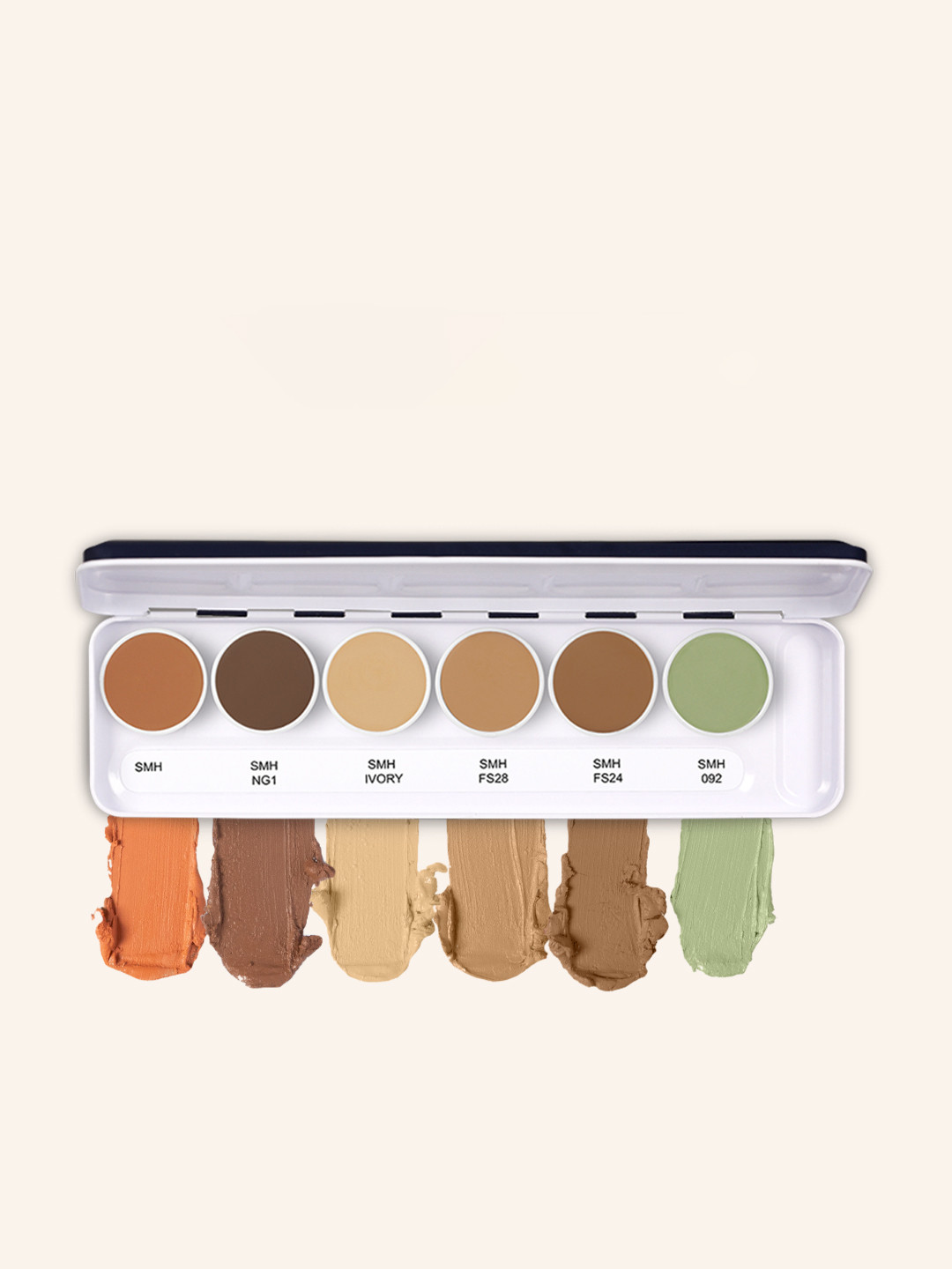 C2P PROFESSIONAL MAKEUP Ultra HD Cover & Conceal 6-In-1 Supremeshield Palette - SMH