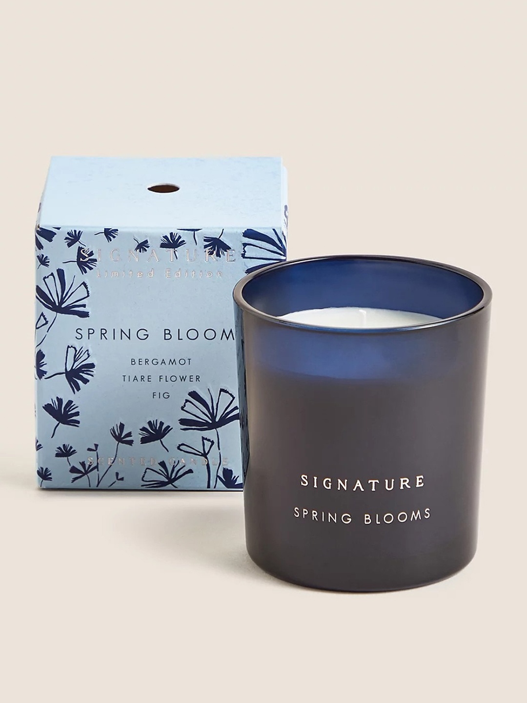 

Marks & Spencer Blue Spring Bloom Glass Candle