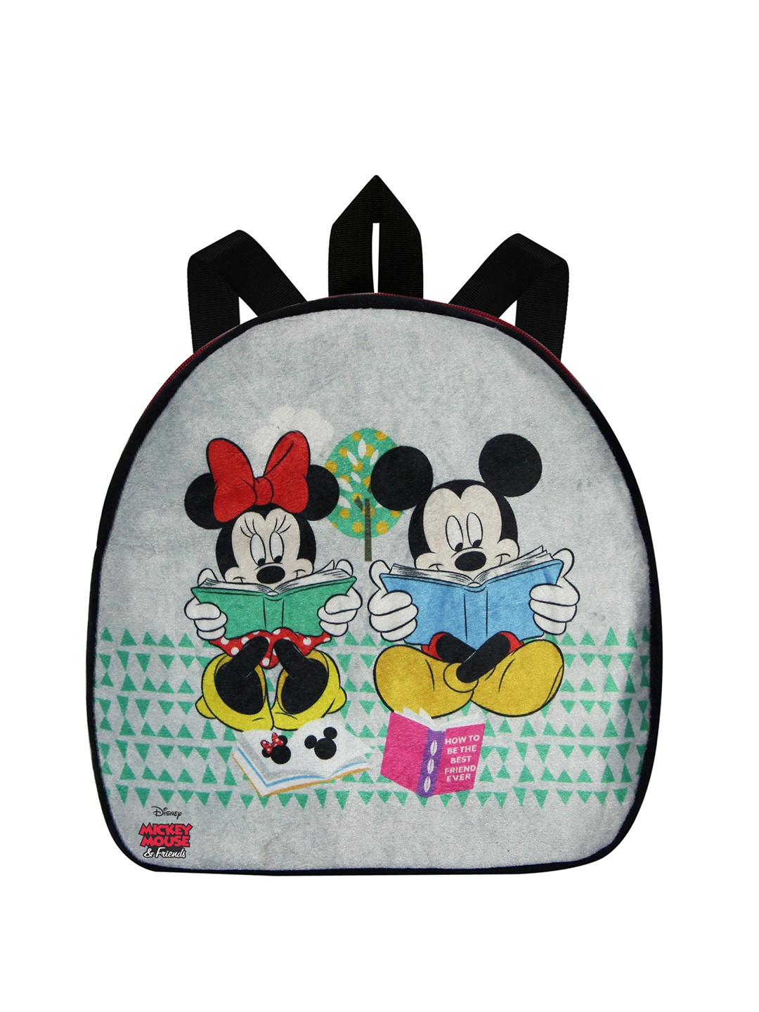 

Softbuddies Unisex Grey Graphic Backpack