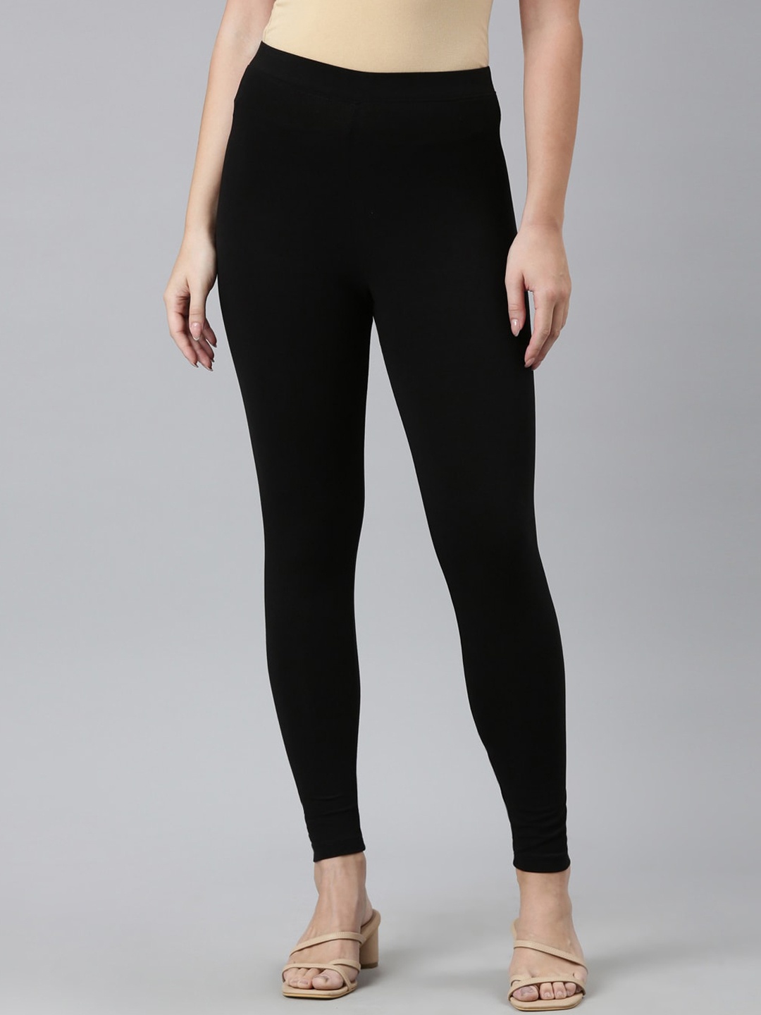 

Kryptic Women Ankle-Length Leggings, Black