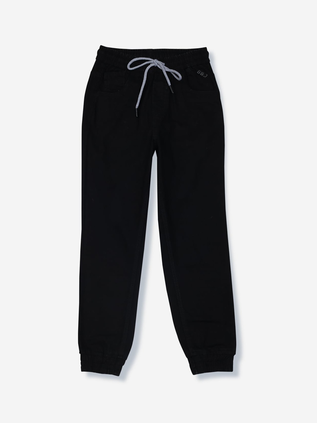 

Gini and Jony Boys Mid-Rise Joggers, Black