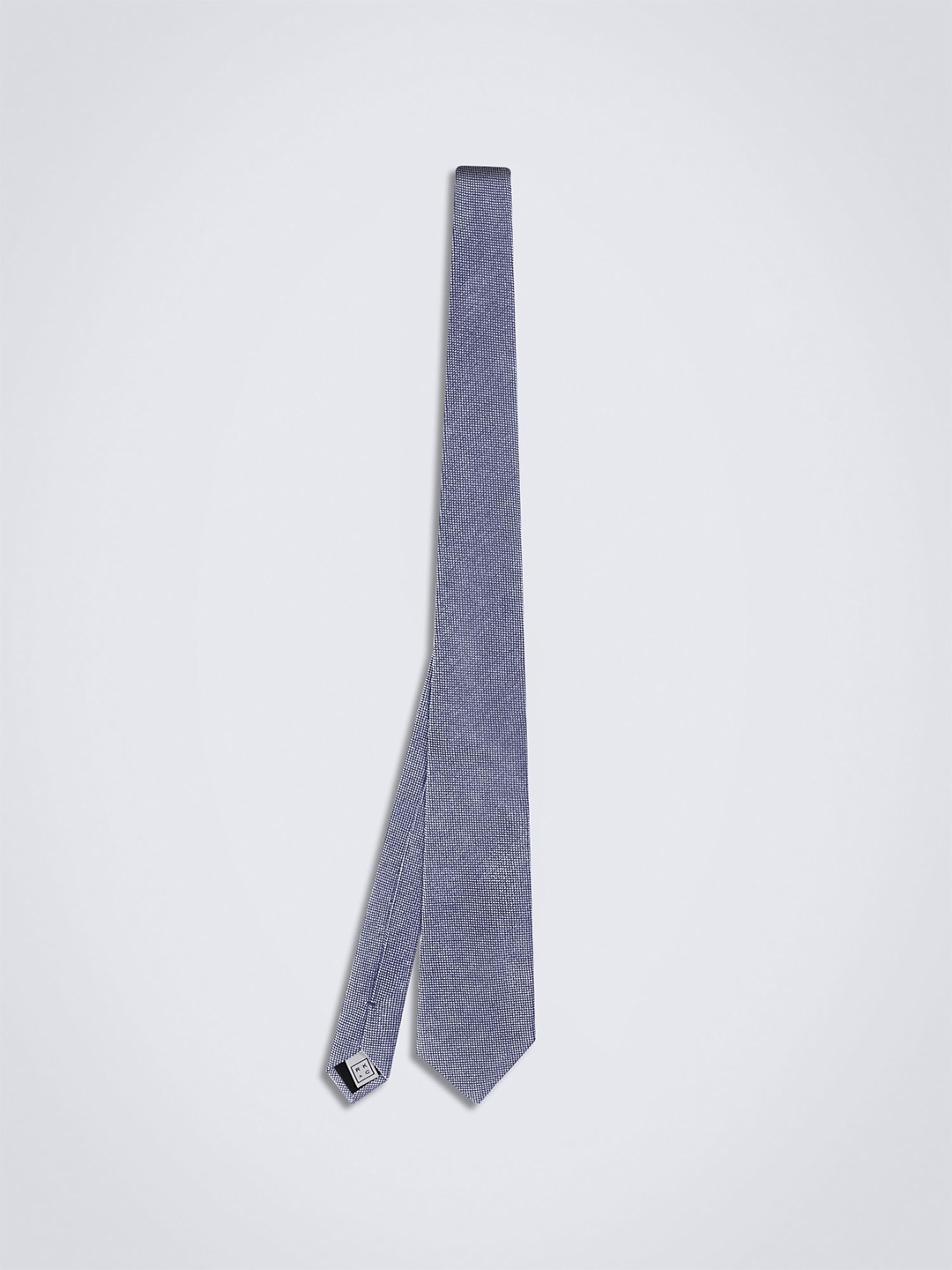 

CHOKORE Men Woven Design Silk Skinny Tie, Blue