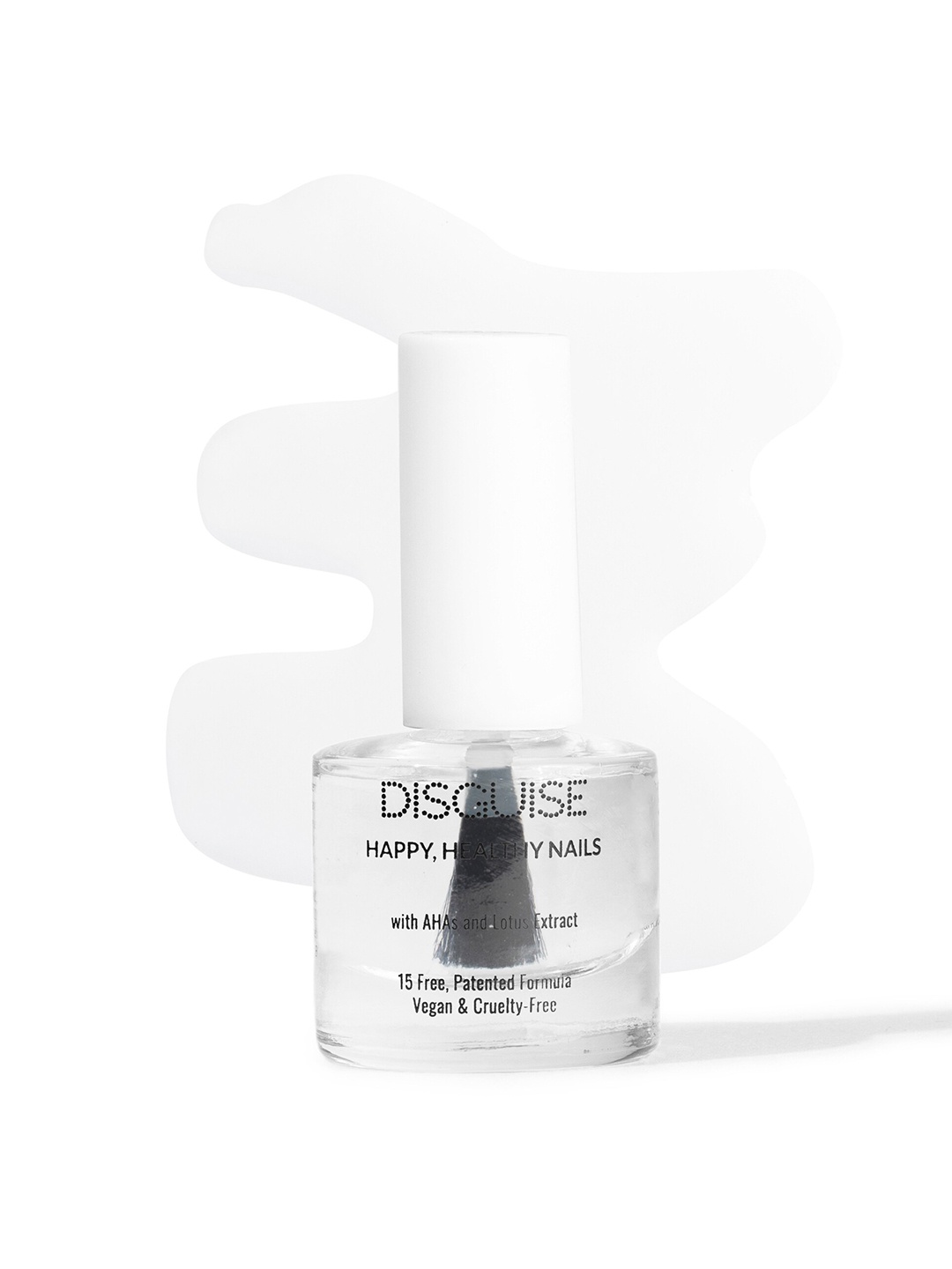

DISGUISE Happy Healthy Gel Nail Polish with AHAs & Lotus Extract 9ml - Crystal Clear 100, Transparent