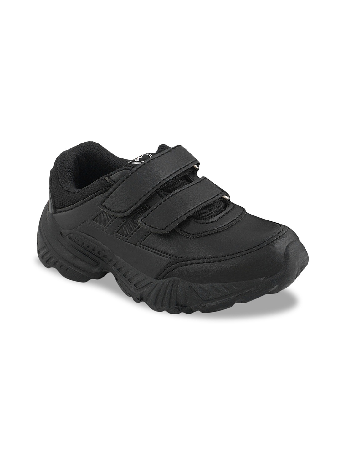 

Campus Kids Velcro Closure School Shoes, Black