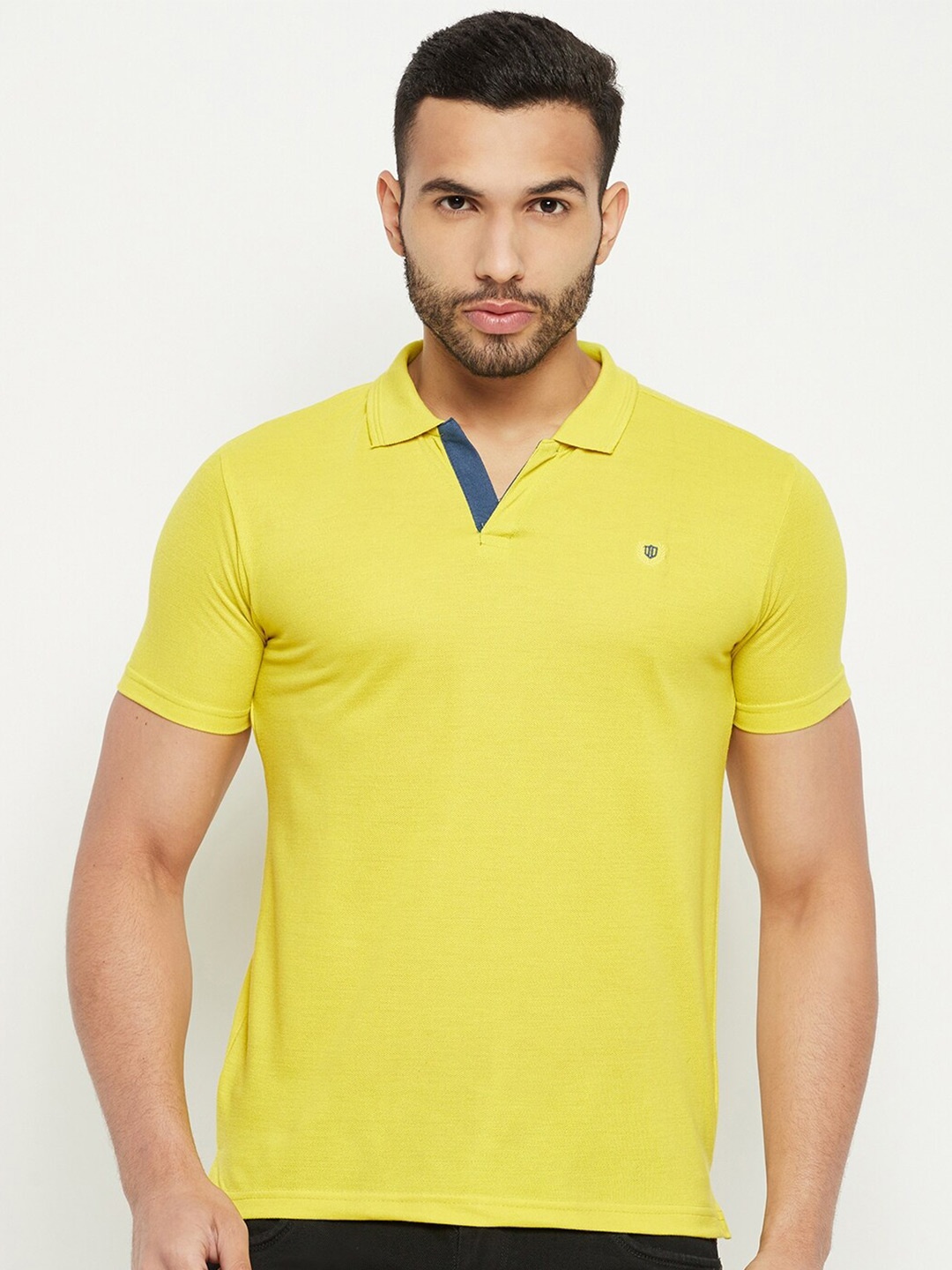 

Duke Polo Collar Cotton Slim Fit T-shirt, Green