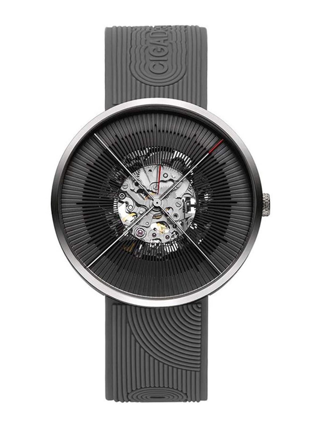 

CIGA Design Men Dial & Straps Analogue Automatic Motion Powered Watch J011-SIBL-W35_LUX, Black