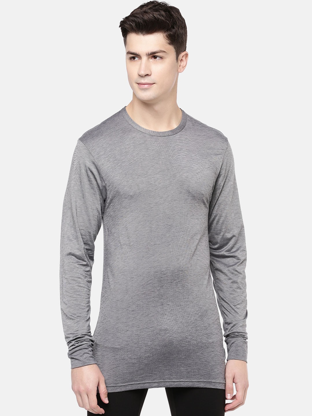 

Macroman M-Series Cotton Thermal Tops, Grey melange
