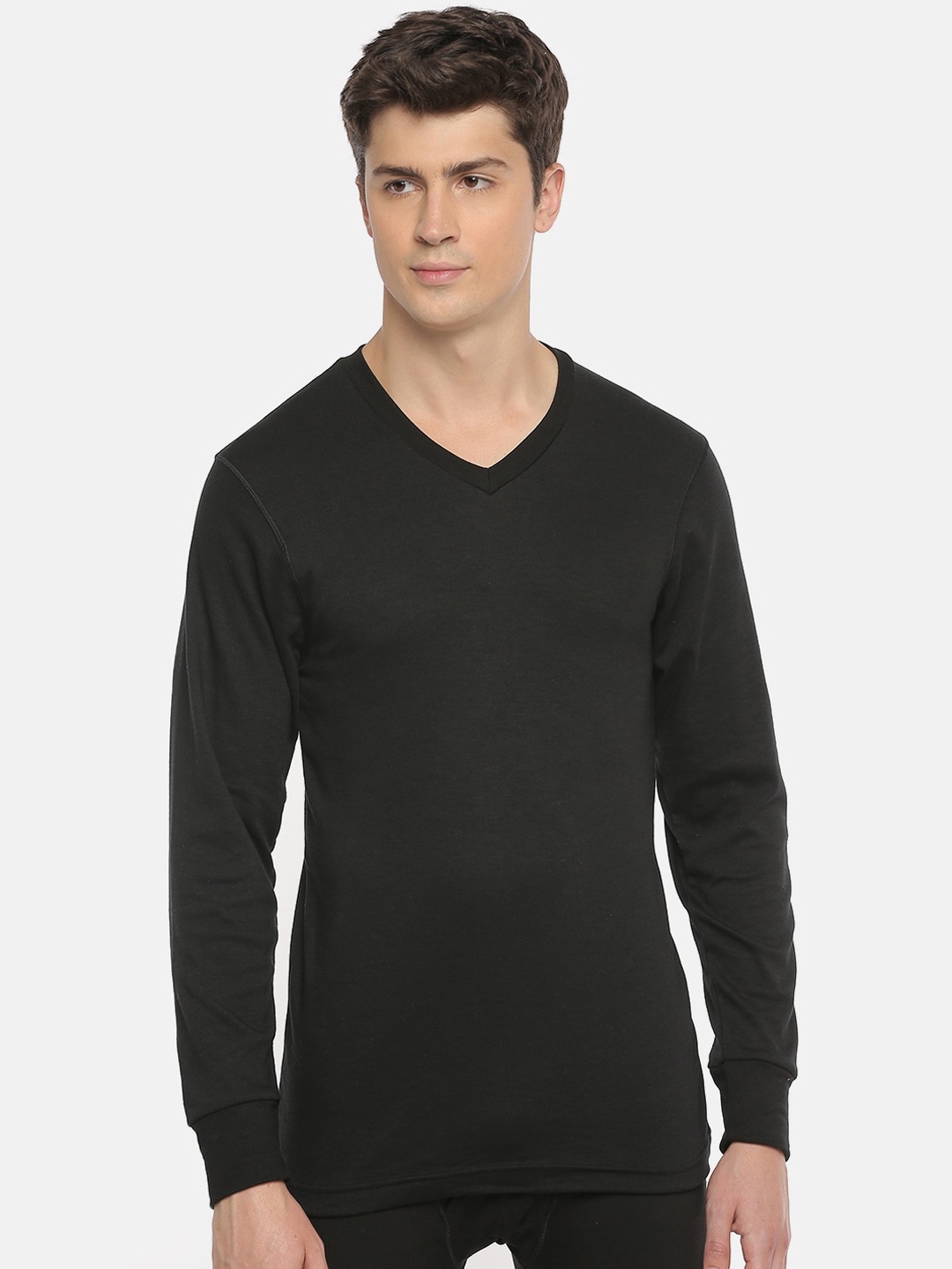 

Macroman M-Series Hotmax Cotton Thermal Top, Black