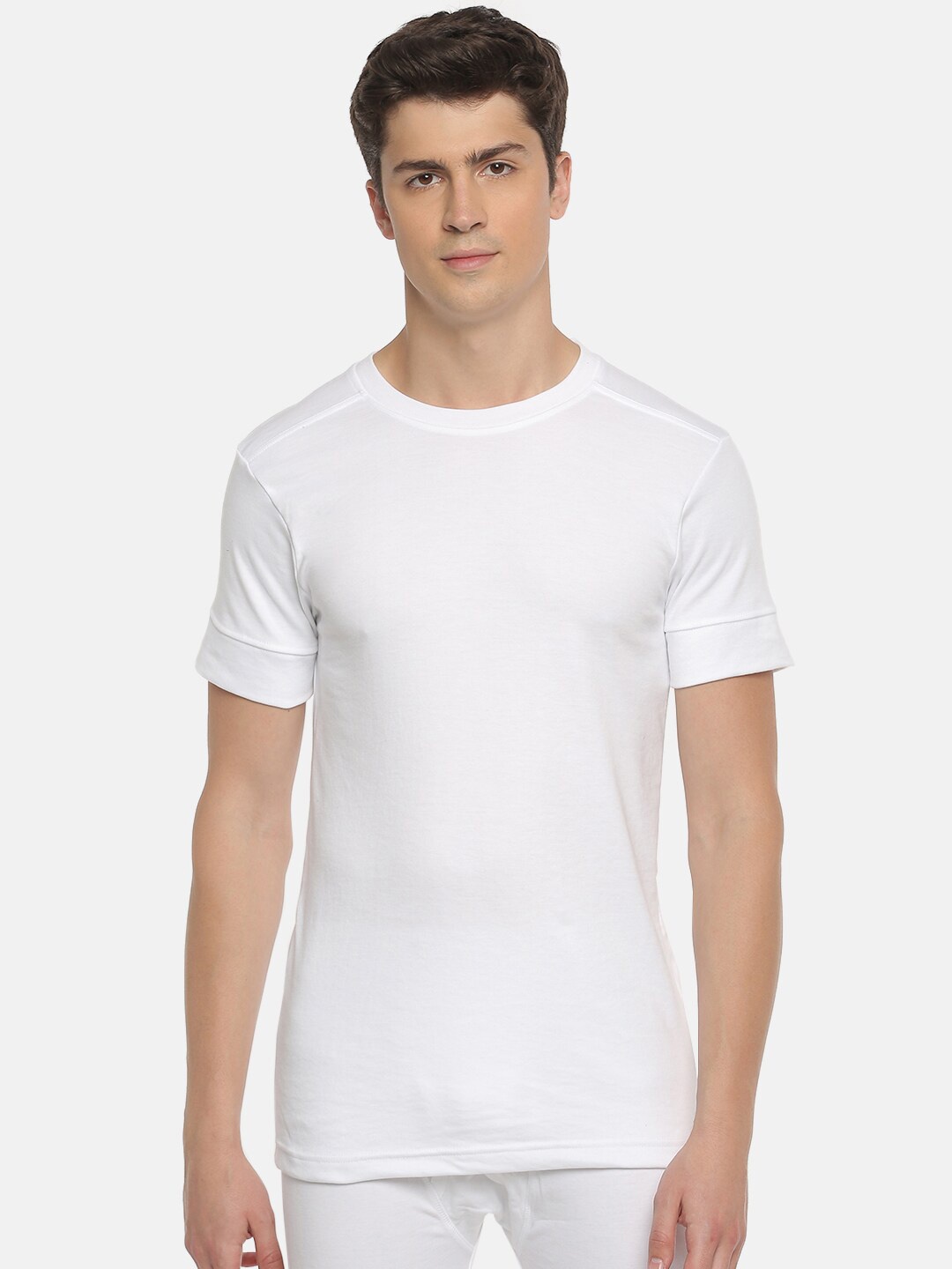 

Macroman M-Series Hotmax Half Sleeves Thermal Tops, White