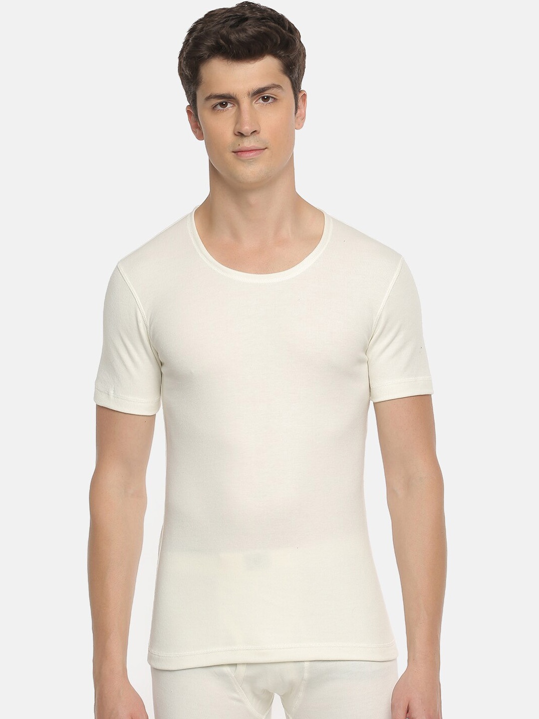 

Macroman M-Series Cotton Thermal Top, Off white