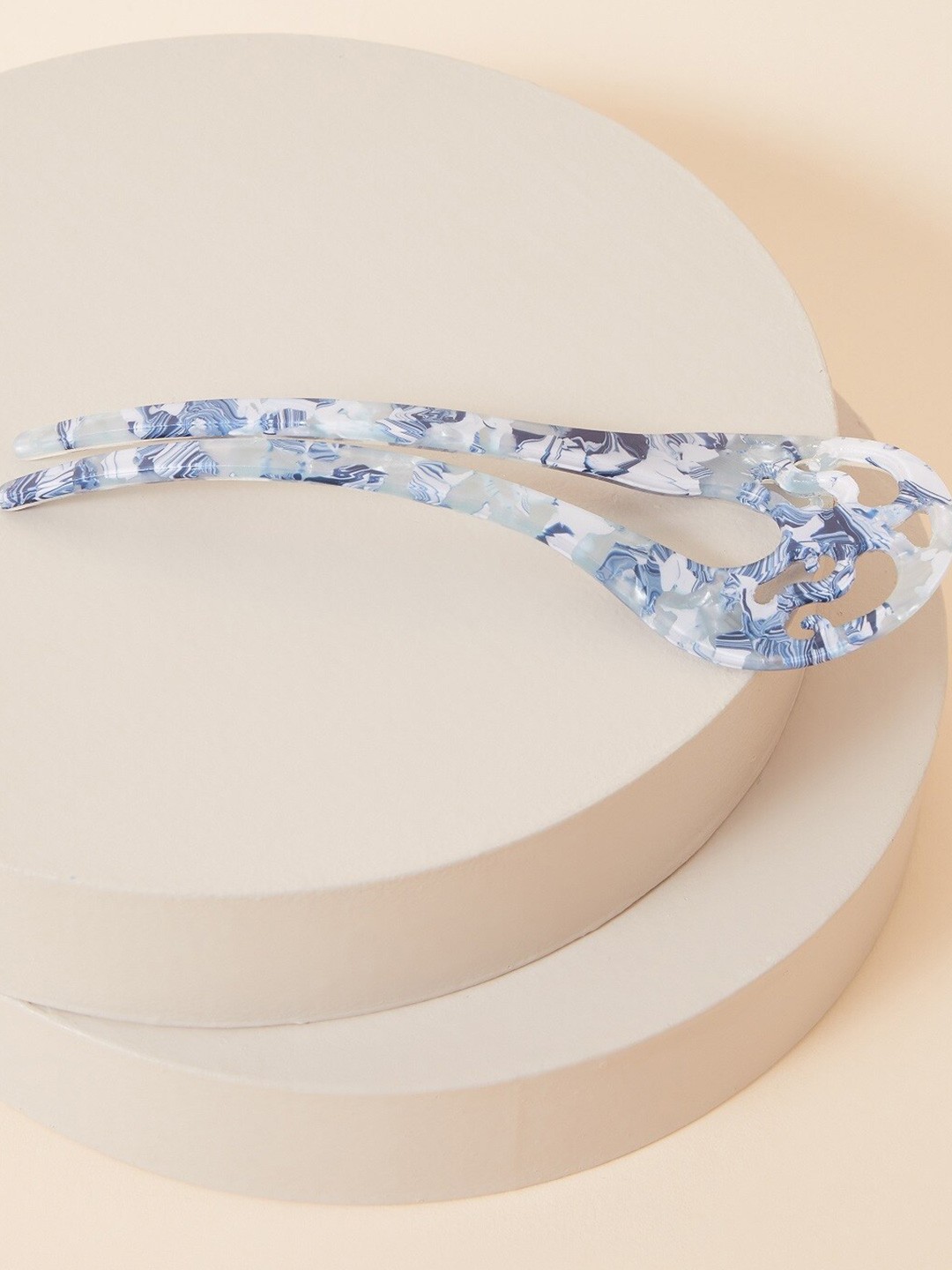 

Accessorize Women Plastic Hairstick, Blue