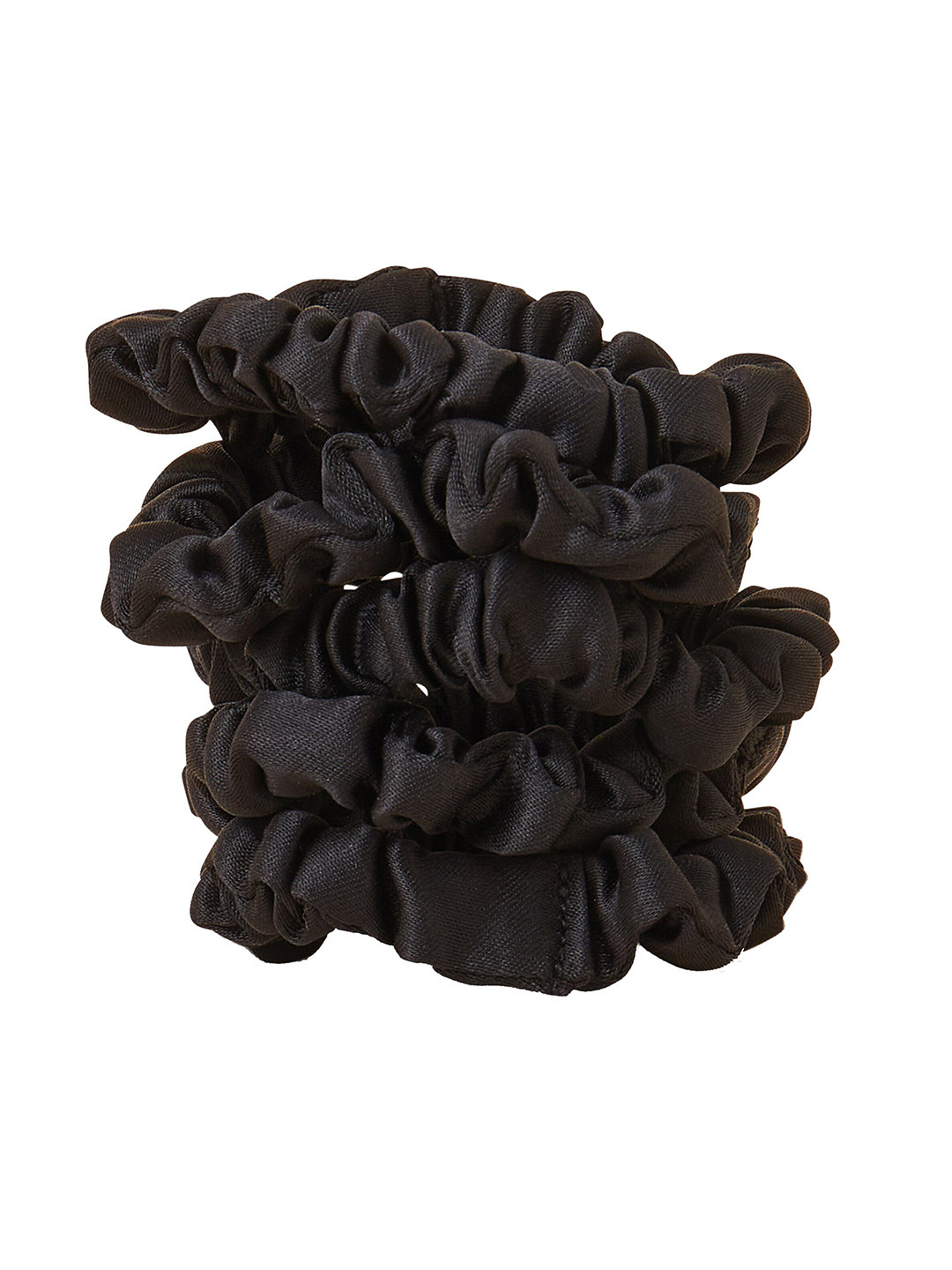 

Accessorize Women Set of 5 Ponytail Holders, Black