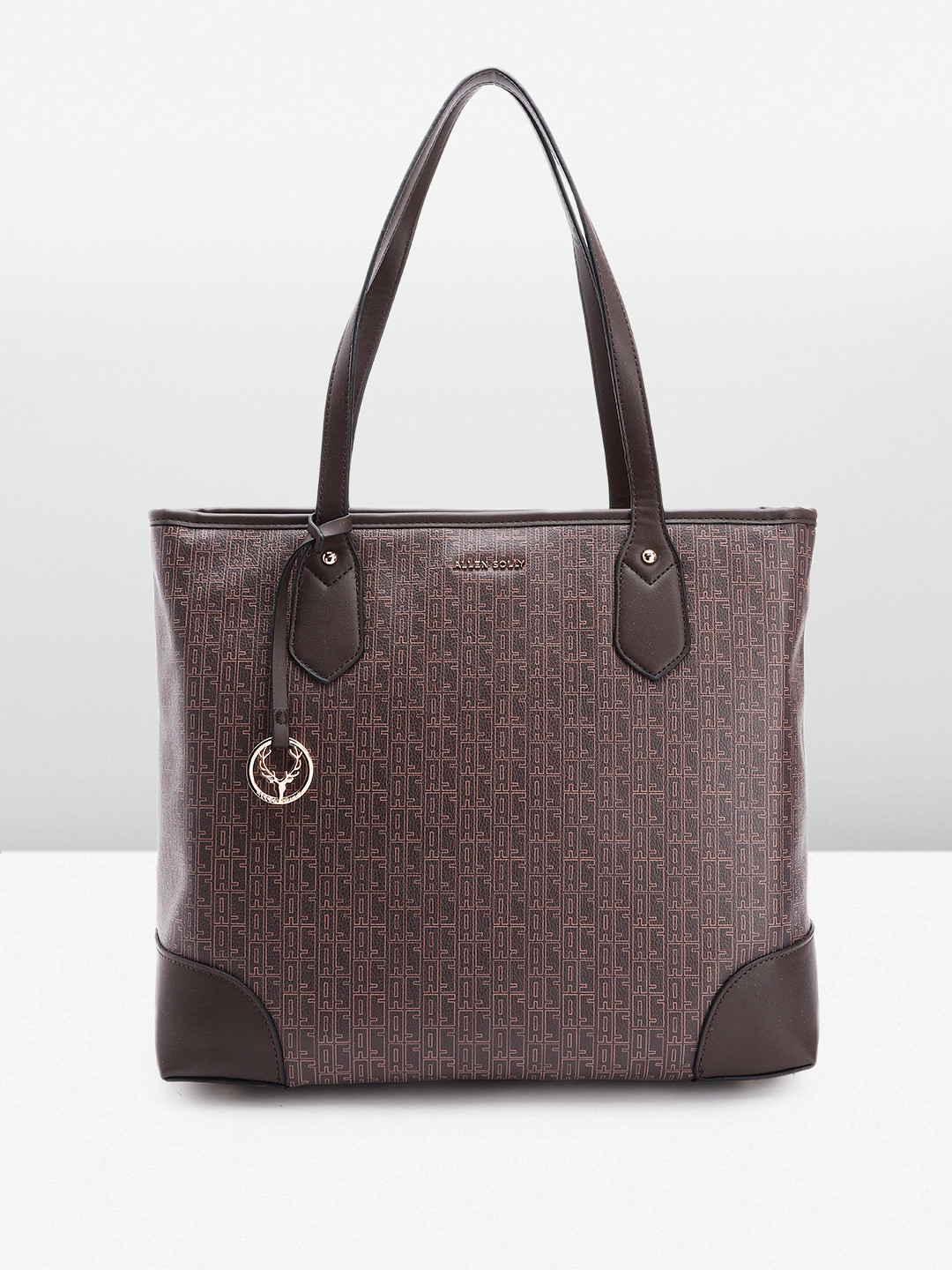 

Allen Solly Brand Logo Printed Shoulder Bag, Brown