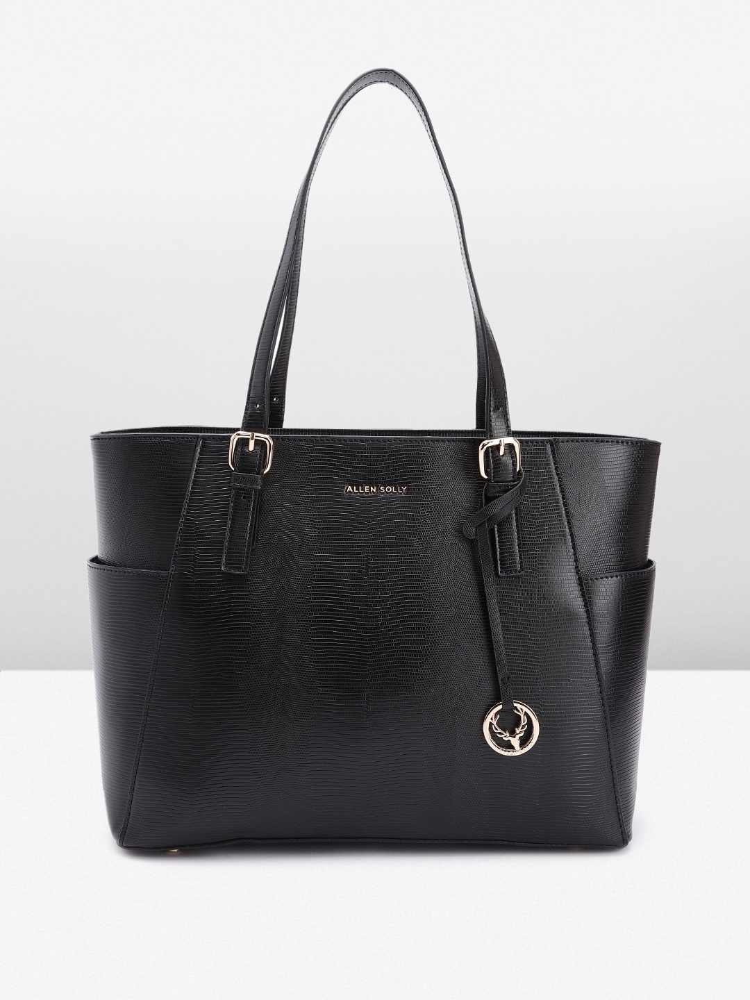 

Allen Solly Structured Shoulder Bag, Black