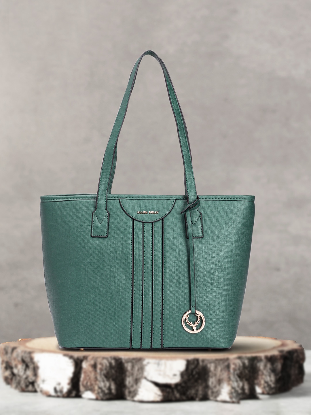 

Allen Solly Textured Shoulder Bag, Green
