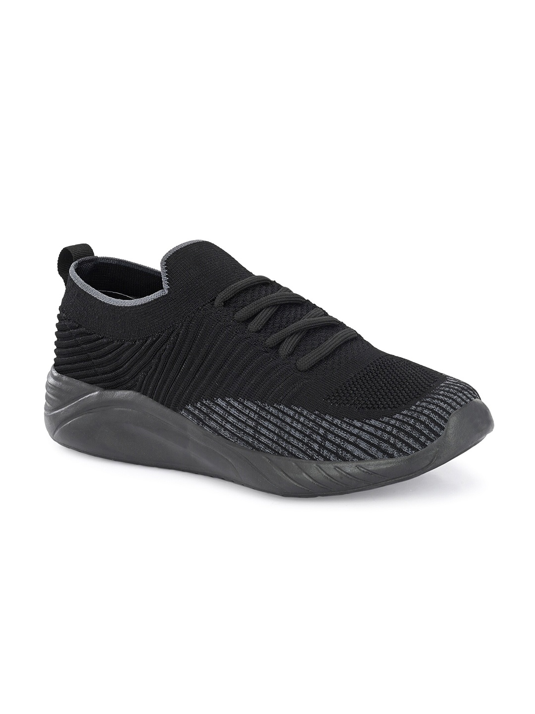 

Yuuki Men Mesh Walking Non-Marking Memory Foam Shoes, Black