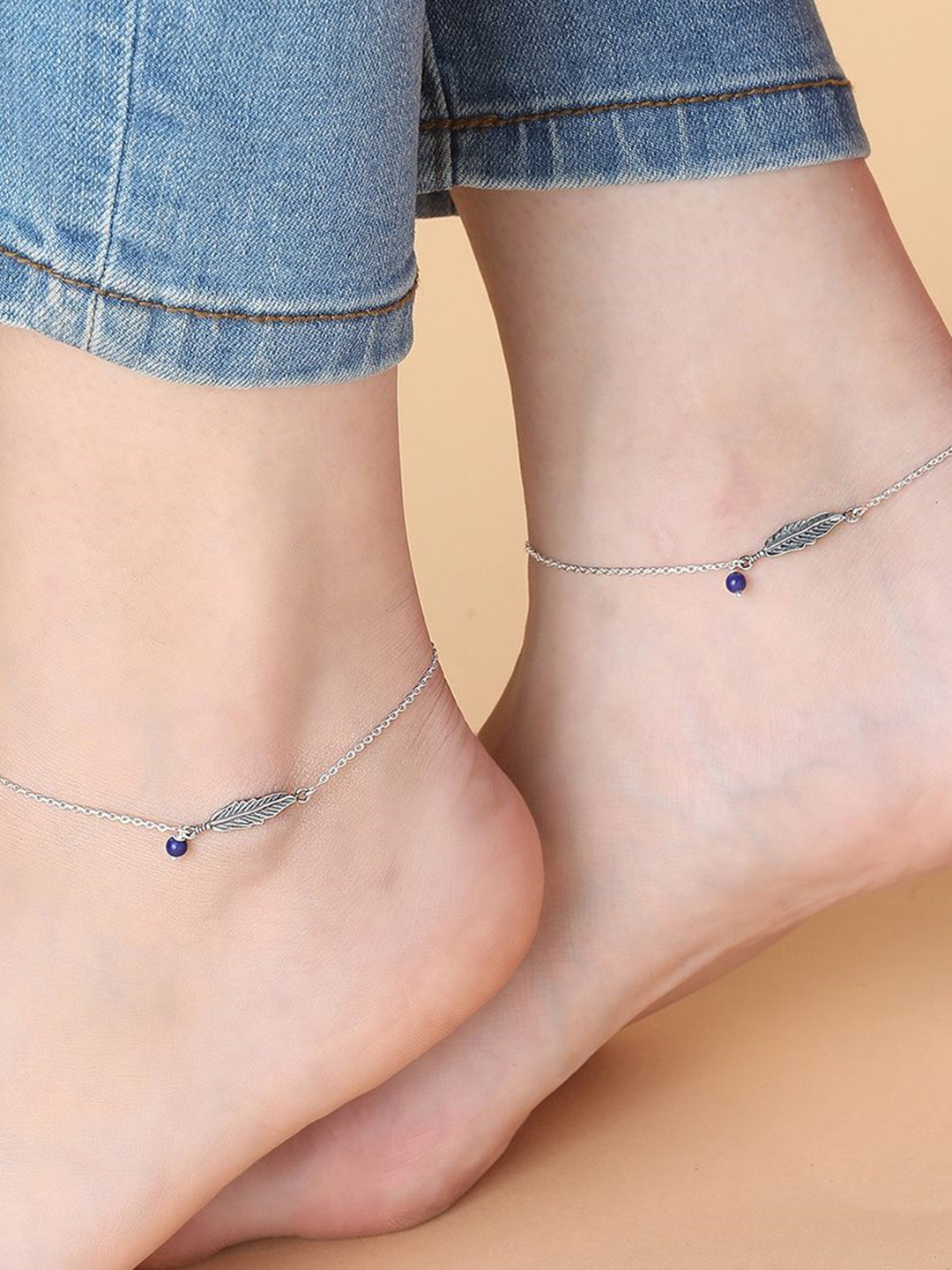 

Zavya 925 Pure Silver Chain Anklet