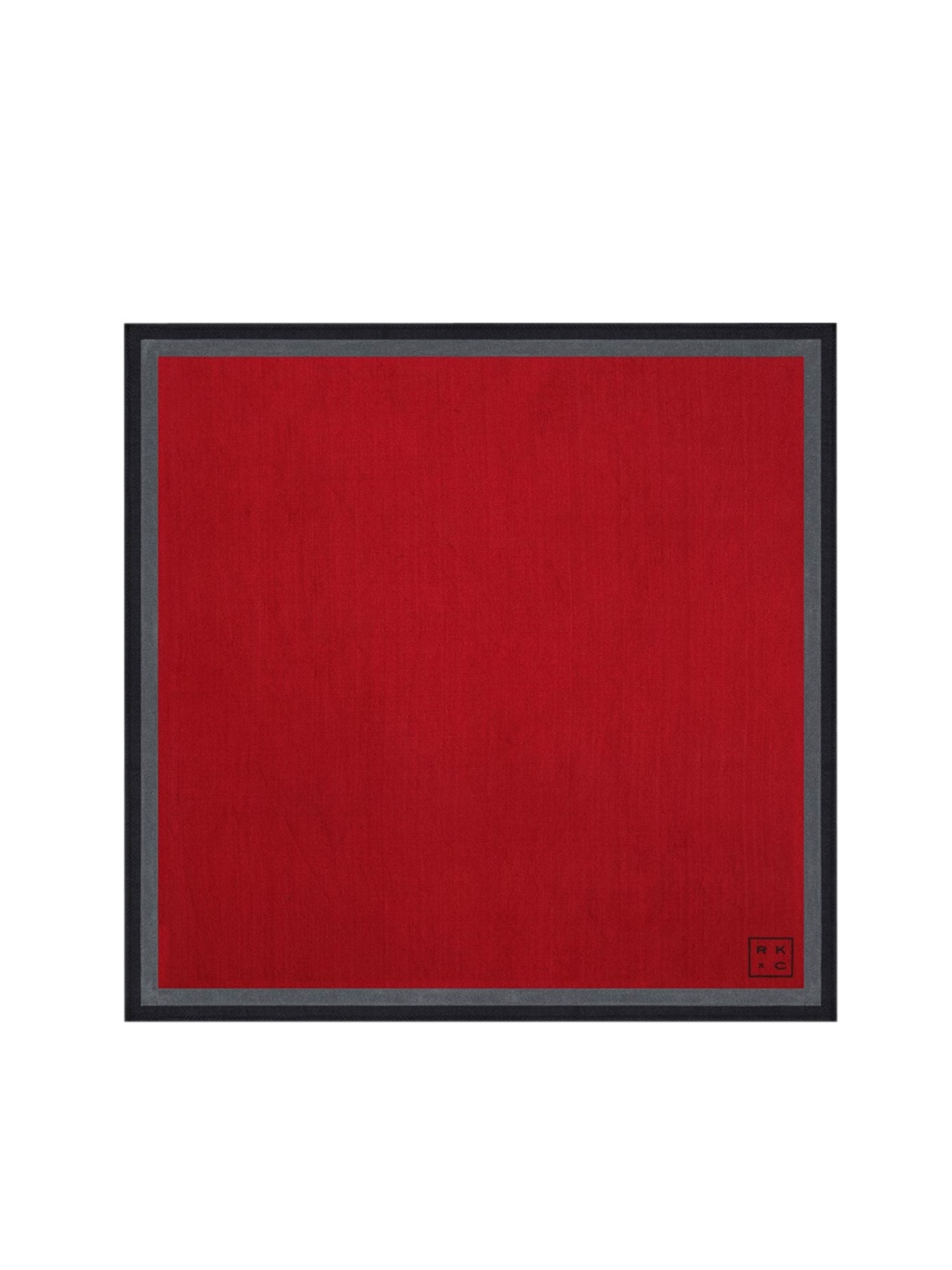 

CHOKORE Men Silk Pocket Square, Red