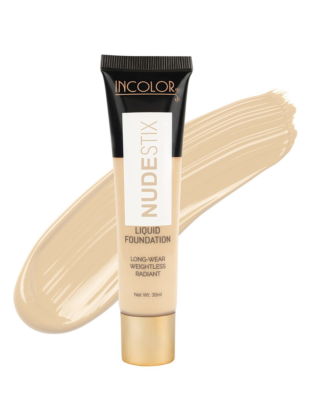

INCOLOR Nudestix Long Wearing & Weightless Liquid Foundation -ShadeNo--0W, Red