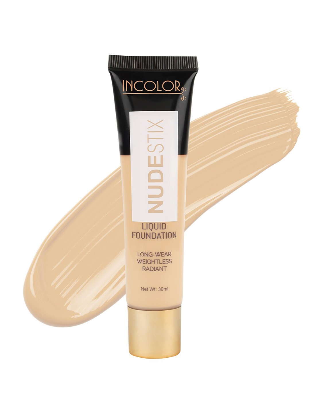 INCOLOR Nudestix Long Wearing & Weightless Liquid Foundation -ShadeNo-1W, Pink