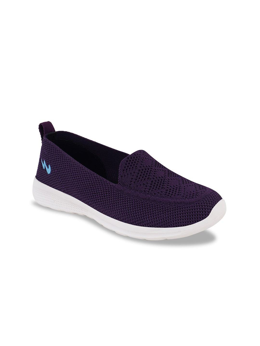 

Campus Women Woven Design Memory Foam Slip On Sneakers, Purple