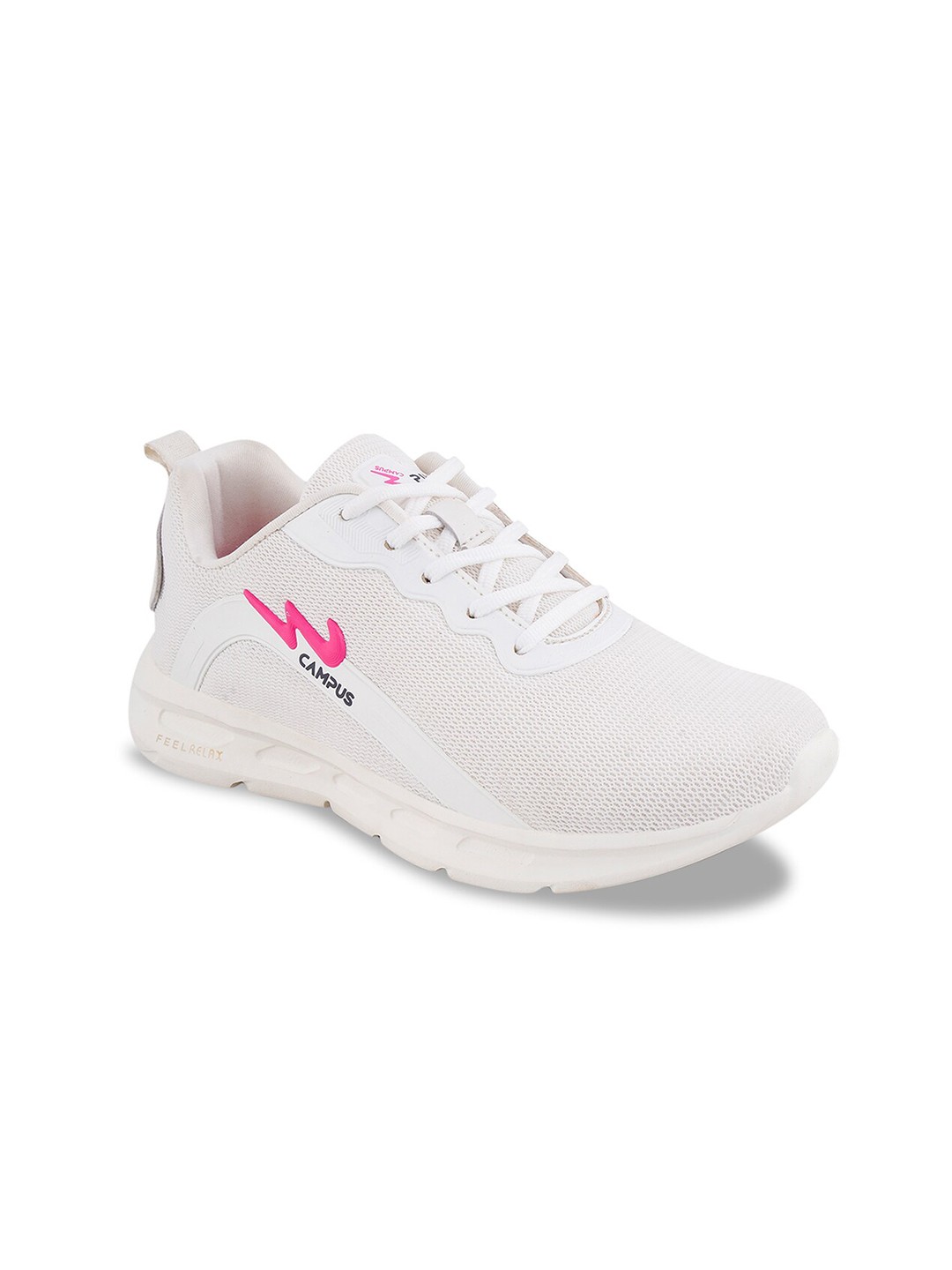

Campus Women Blaire Non-Marking Running Shoes, Off white