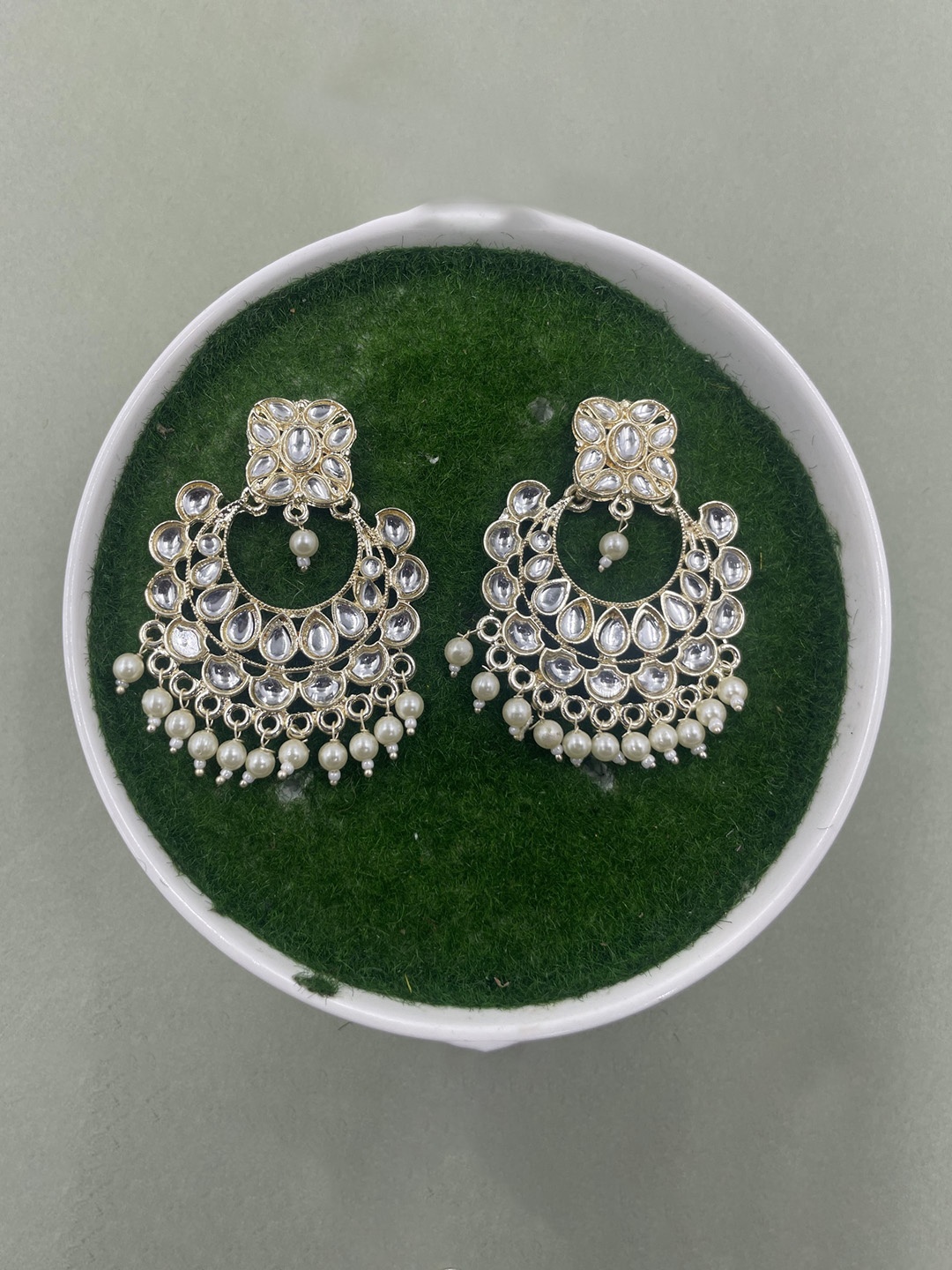 

Rhymee Gold-Plated Floral Drop Earrings