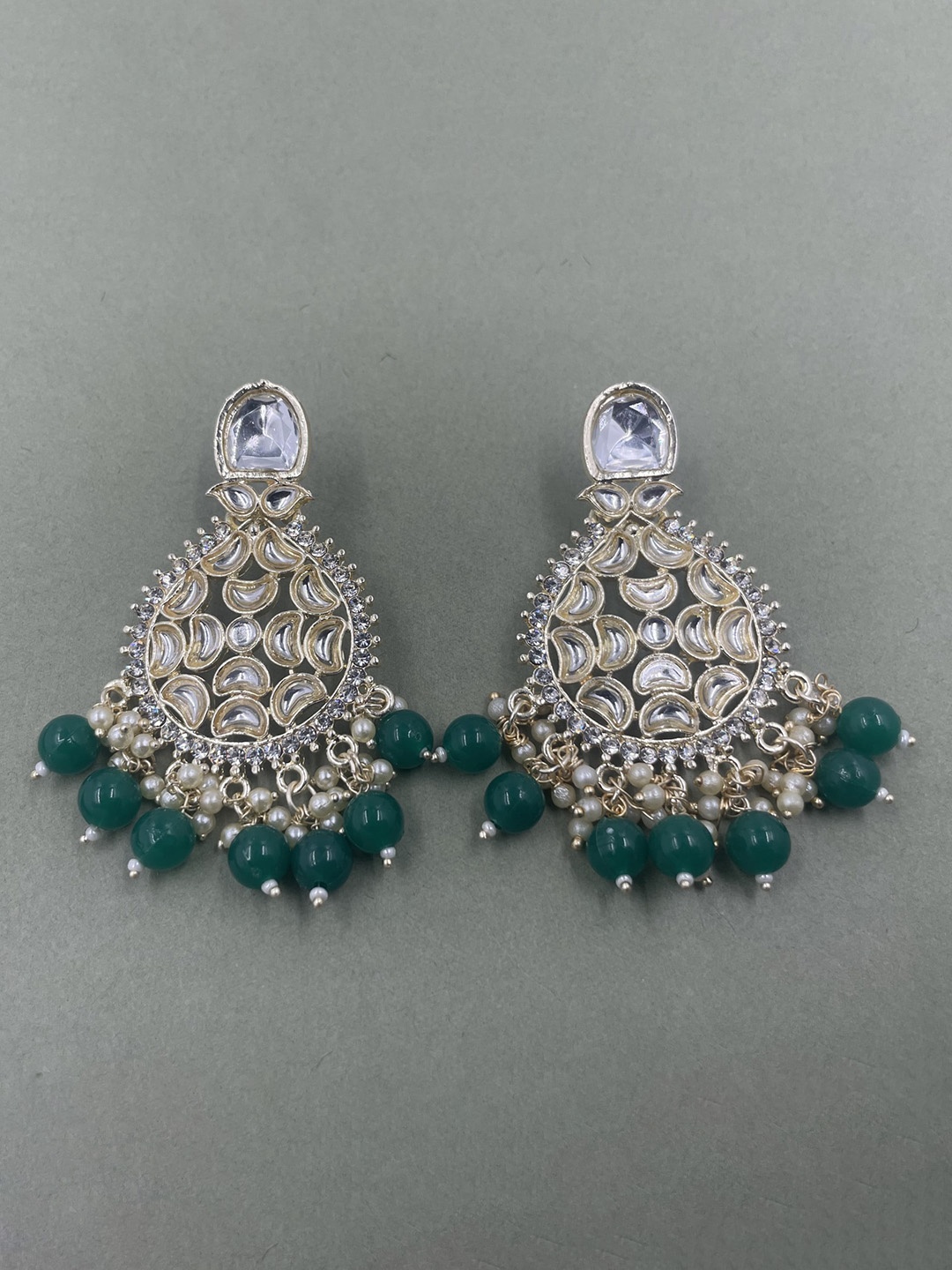 

Rhymee Gold-Plated Floral Drop Earrings