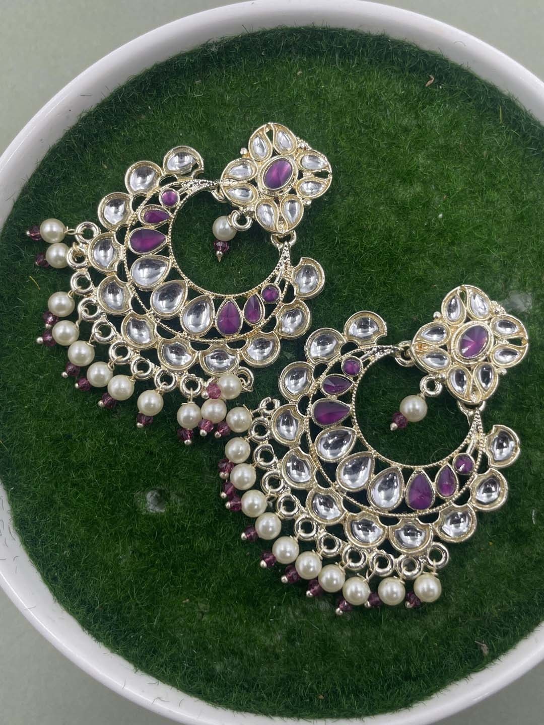 

Rhymee Gold-Plated Floral Drop Earrings