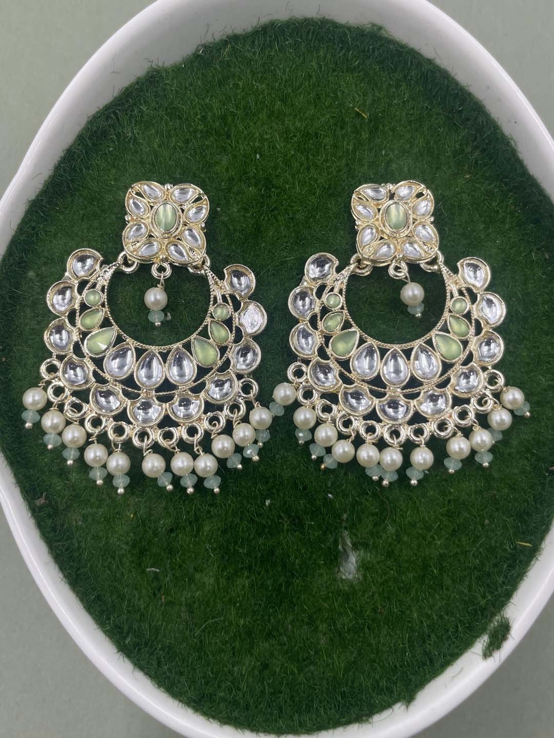 

Rhymee Gold-Plated Floral Drop Earrings