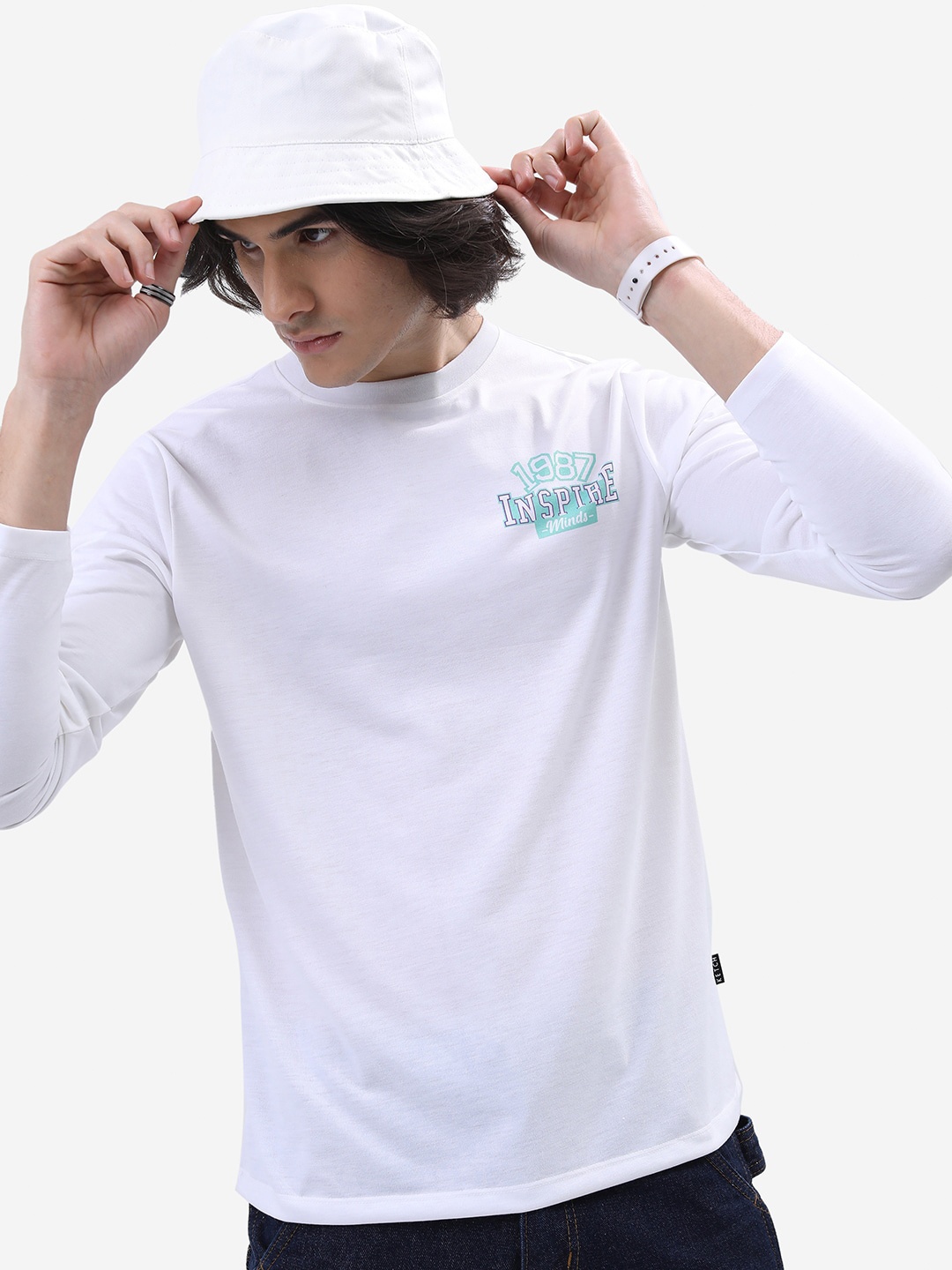 

KETCH Relax Fit T-shirt, White
