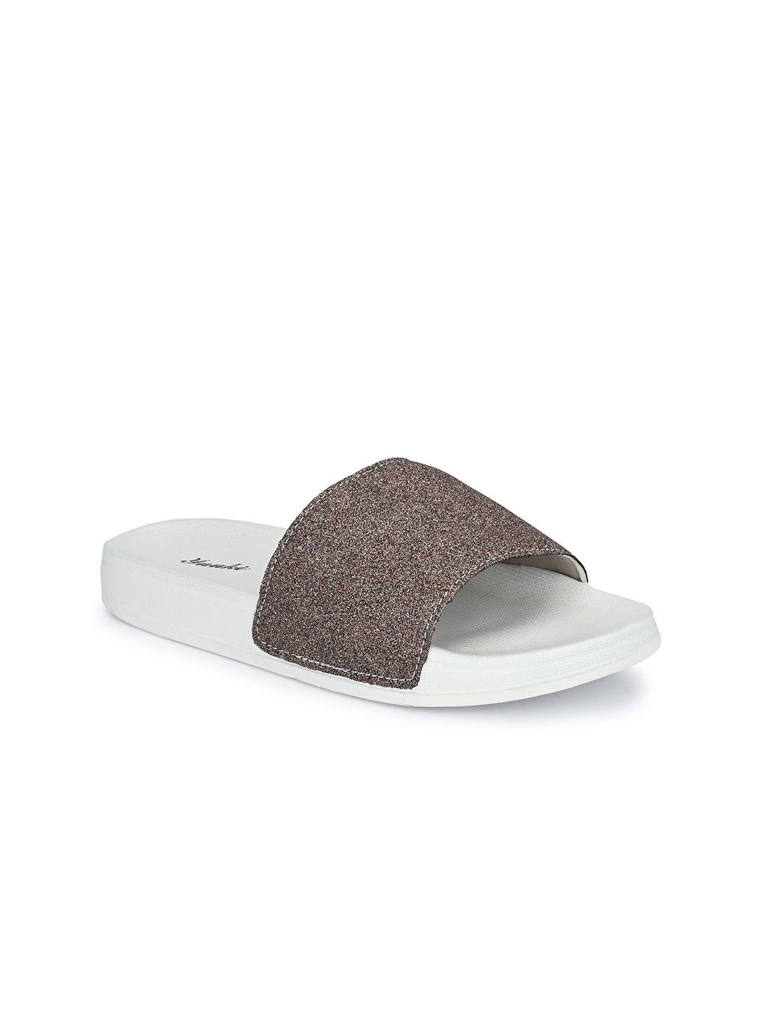 

Yuuki Women White & Brown Sliders