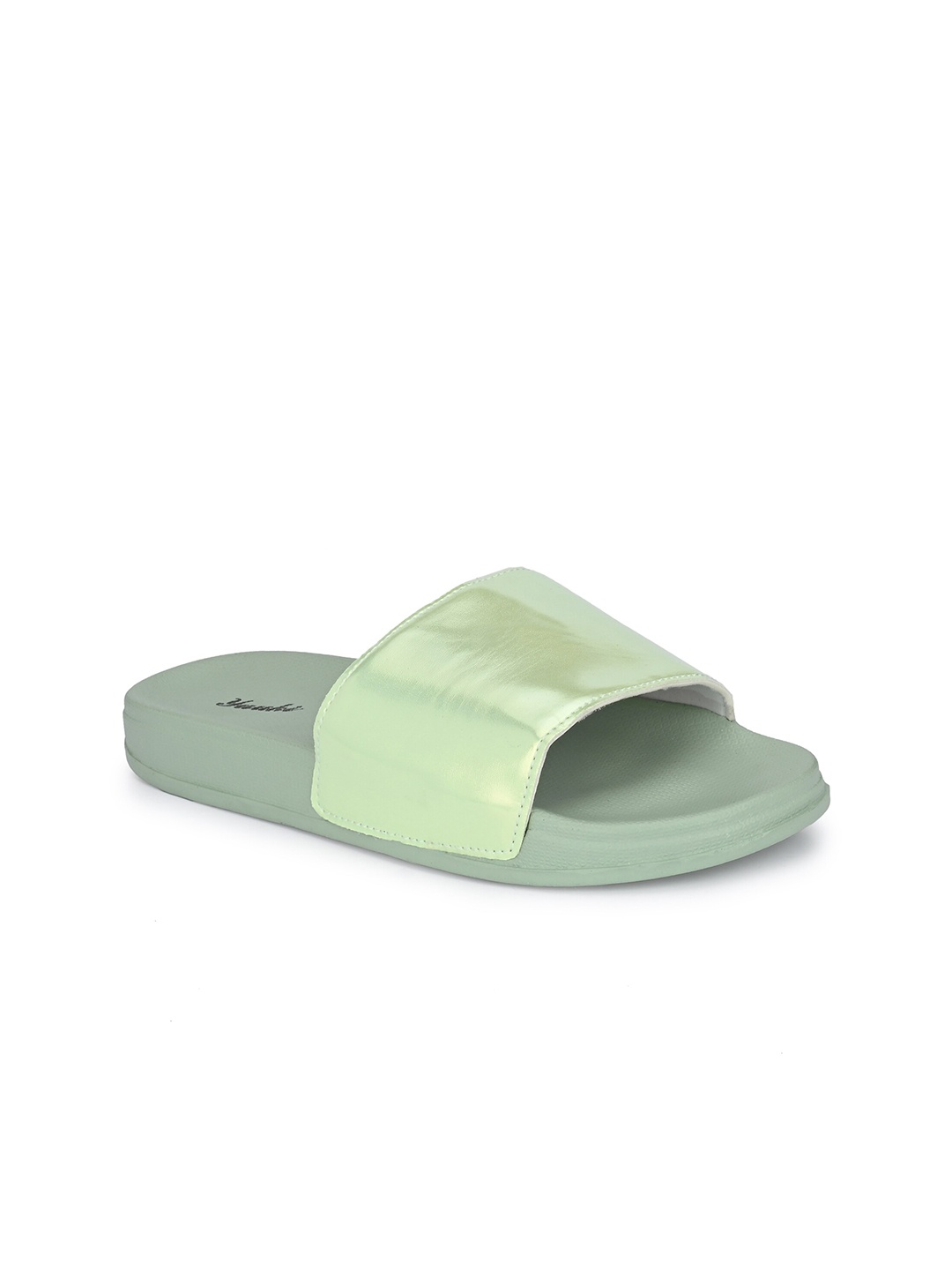 

Yuuki Women GLOW II Synthetic Sliders, Green