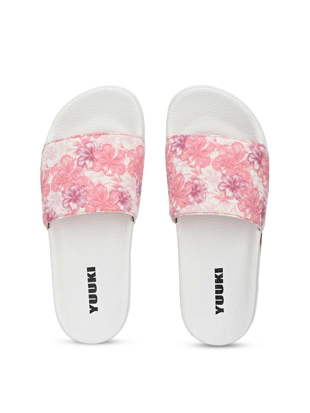 

Yuuki Women FLORA III Printed Sliders, White