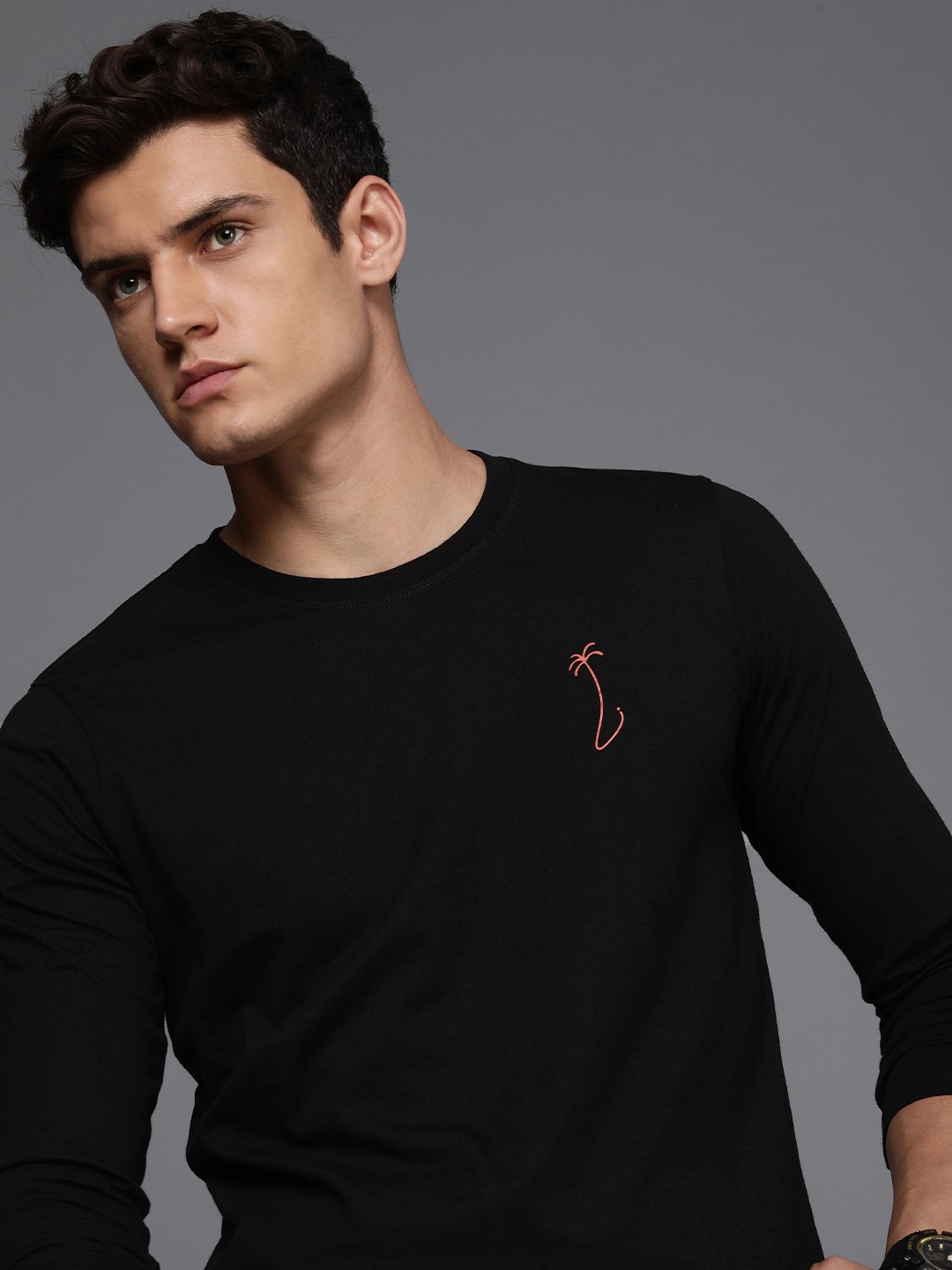 

WROGN Slim Fit T-shirt, Black