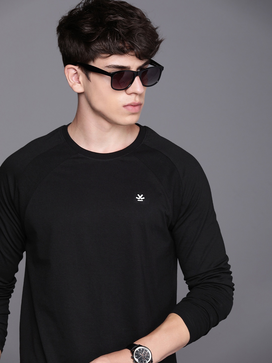

WROGN Slim Fit T-shirt, Black